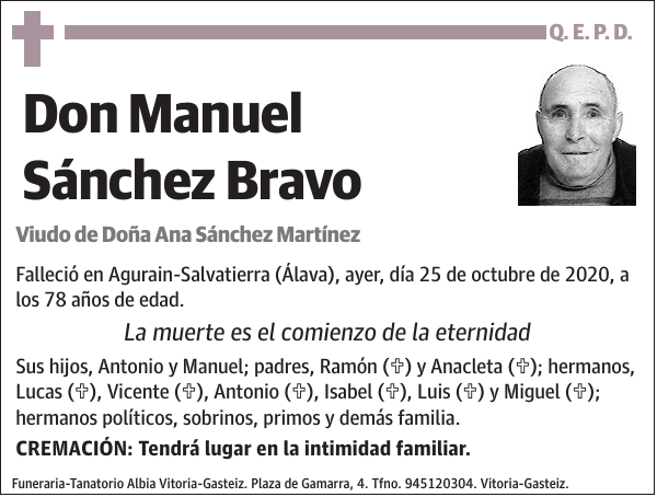 Manuel Sánchez Bravo