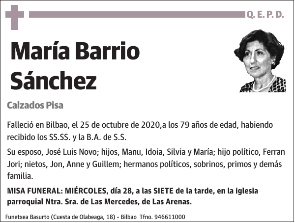 María Barrio Sánchez Calzados Pisa