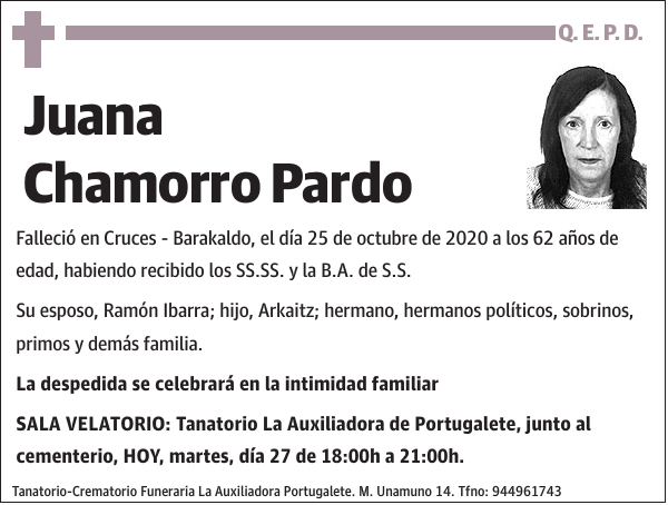 Juana Chamorro Pardo