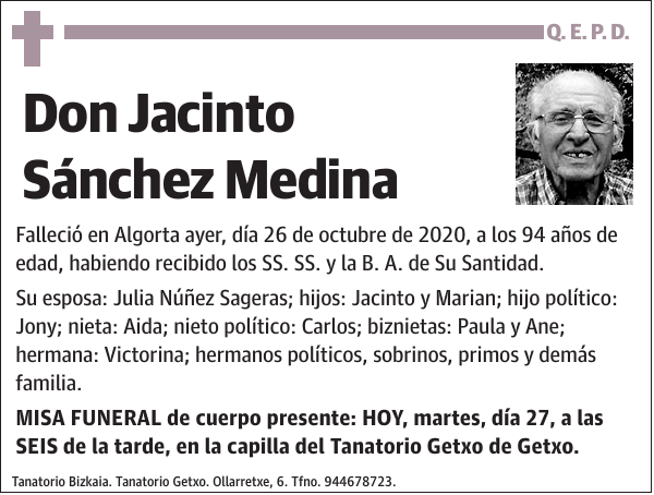 Jacinto Sánchez Medina