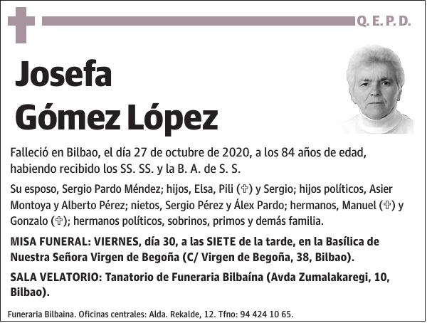 Josefa Gómez López