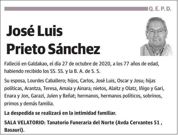 José Luis Prieto Sánchez