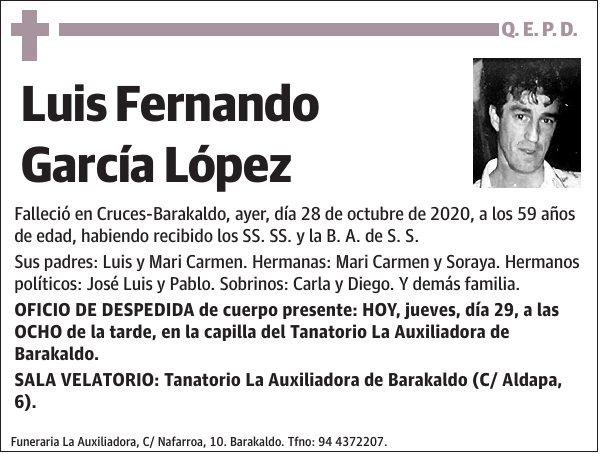 Luis Fernando García López