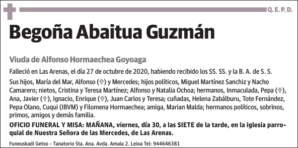 Begoña Abaitua Guzmán