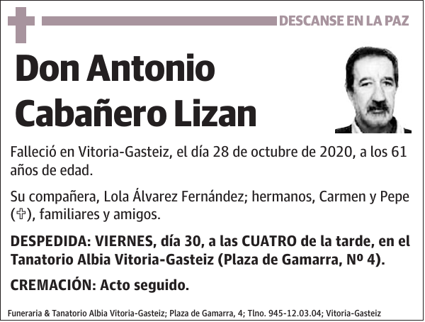 Antonio Cabañero Lizan