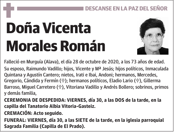 Vicenta Morales Román