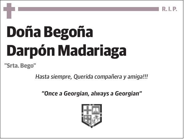 Begoña Darpón Madariaga