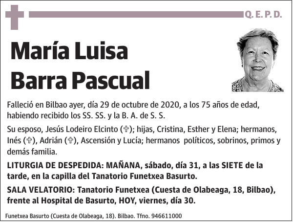 María Luisa Barra Pascual