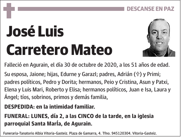 José Luis Carretero Mateo