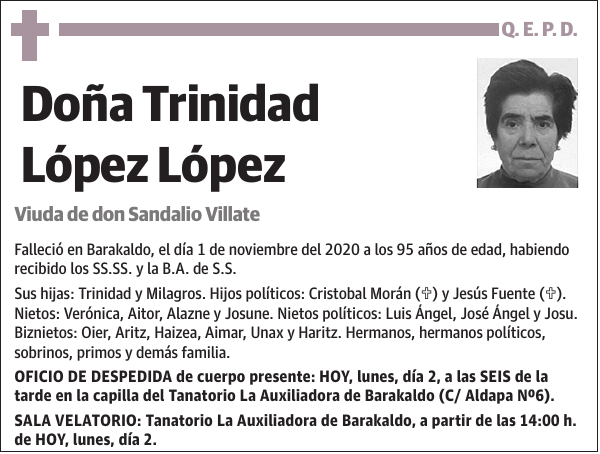 Trinidad López López