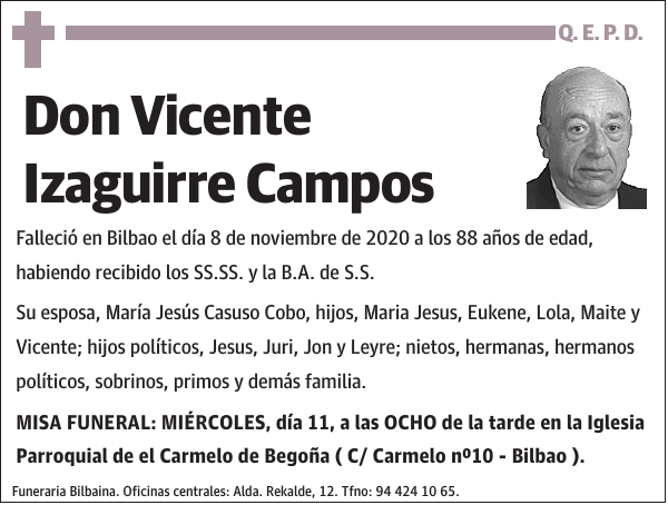 Vicente Izaguirre Campos