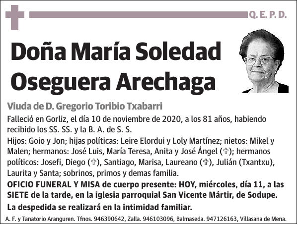 María Soledad Oseguera Arechaga