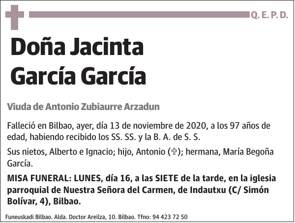 Jacinta García García