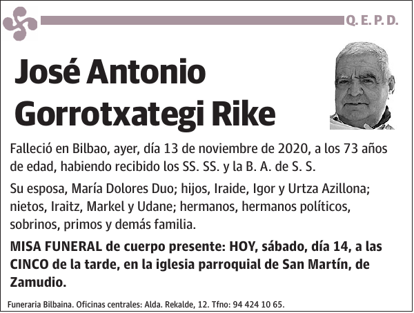 José Antonio Gorrotxategi Rike