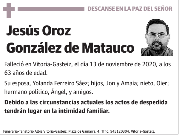 Jesús Oroz González de Matauco