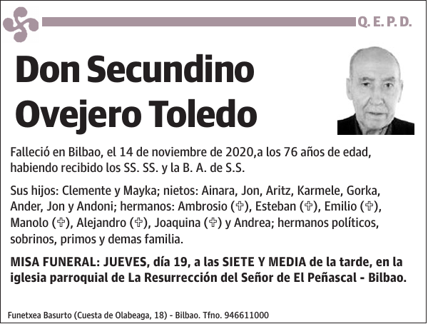 Secundino Ovejero Toledo