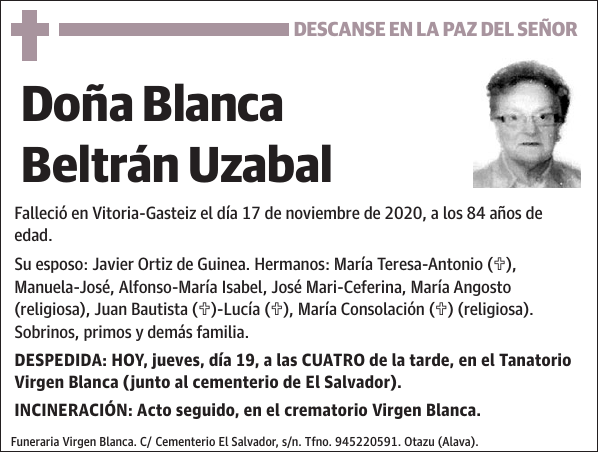 Blanca Beltrán Uzabal