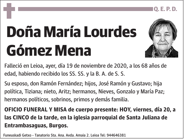 María Lourdes Gómez Mena