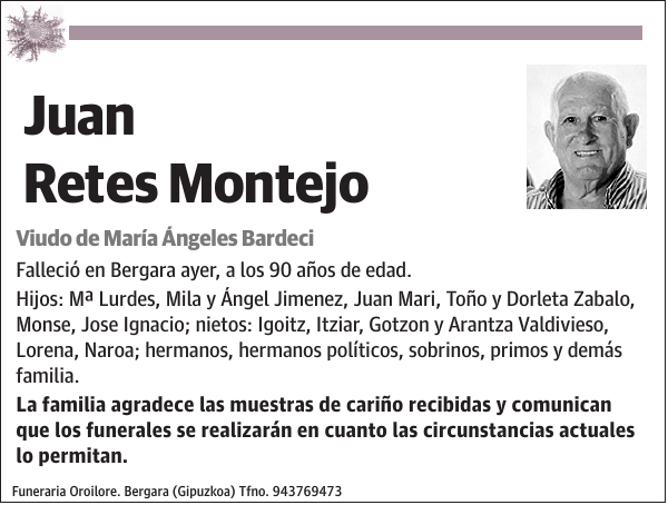 Juan Retes Montejo