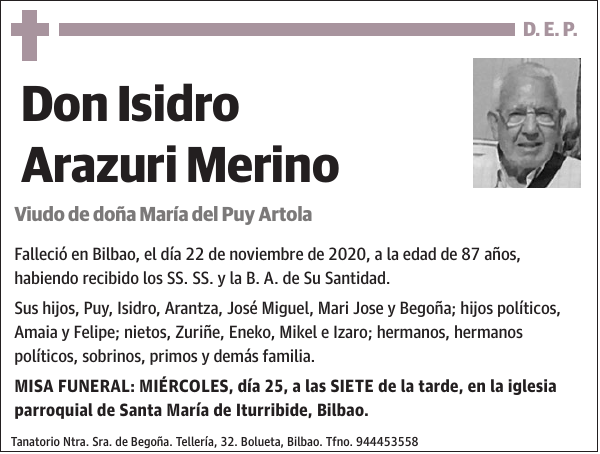 Isidro Arazuri Merino