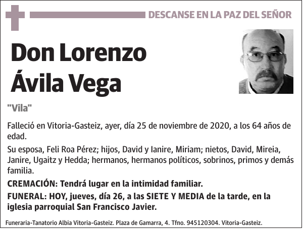 Lorenzo Ávila Vega