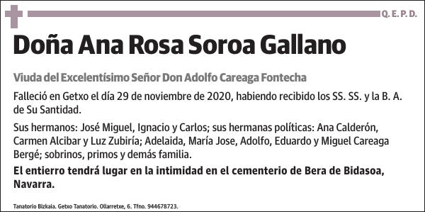 Ana Rosa Soroa Gallano