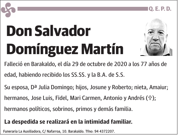 Salvador Domínguez Martín