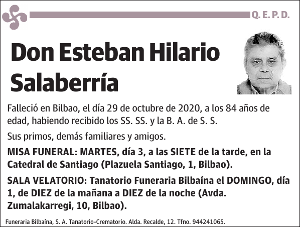 Esteban Hilario Salaberría