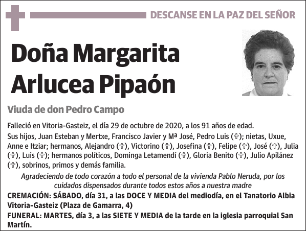 Margarita Arlucea Pipaón