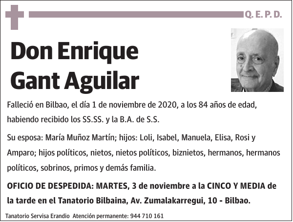 Enrique Gant Aguilar