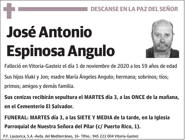 José Antonio Espinosa Angulo