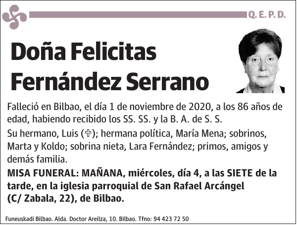 Felicitas Fernández Serrano