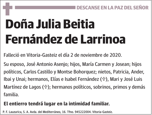 Julia Beitia Fernández de Larrinoa