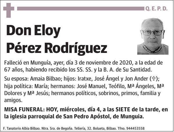 Eloy Pérez Rodríguez