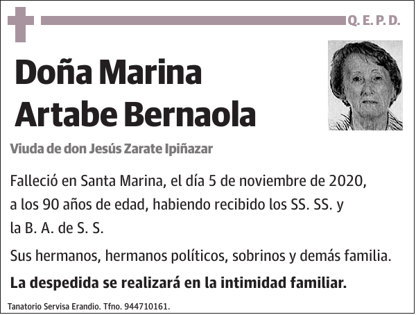 Marina Artabe Bernaola