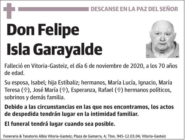 Felipe Isla Garayalde