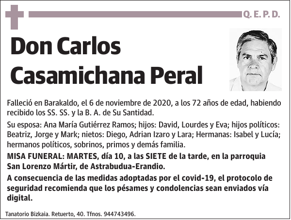 Carlos Casamichana Peral