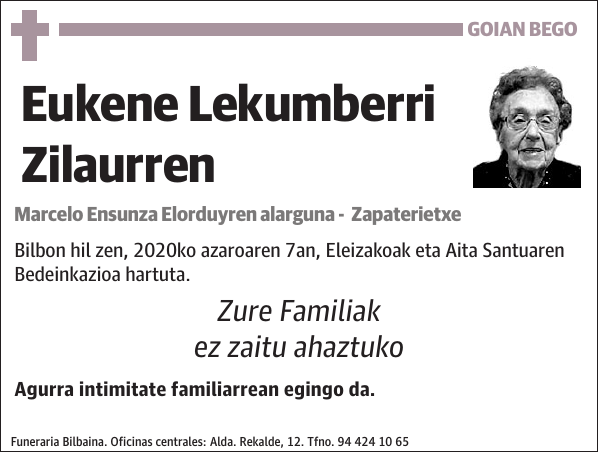 Eukene Lekumberri Zilaurren