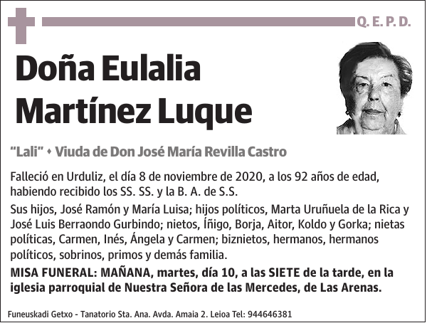 Eulalia Martínez Luque