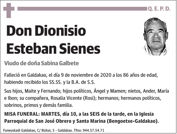 Dionisio Esteban Sienes