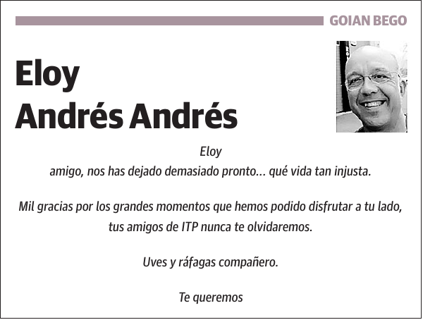 Eloy Andrés Andrés