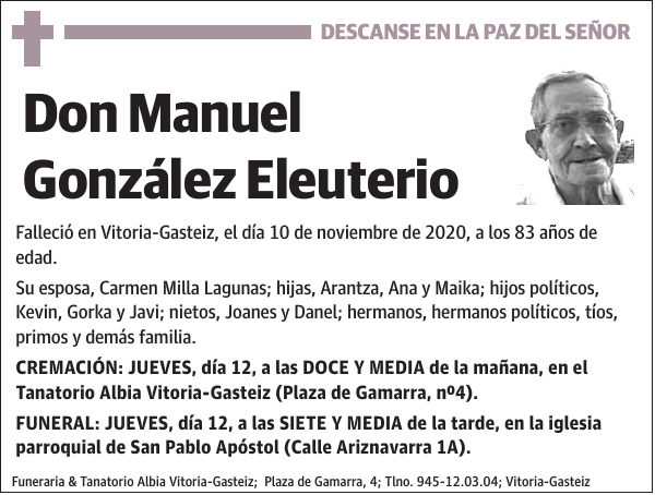 Manuel González Eleuterio