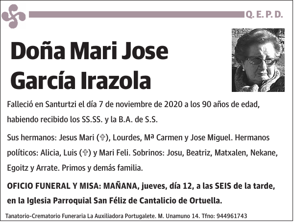 Mari Jose García Irazola