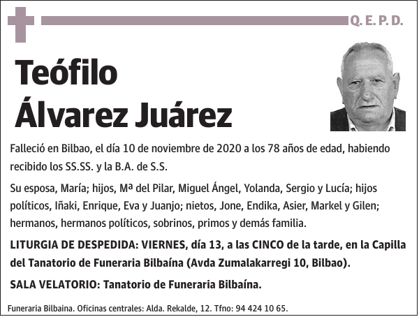 Teófilo Álvarez Juárez