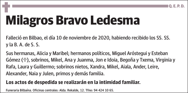 Milagros Bravo Ledesma