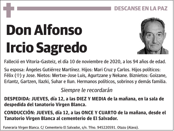 Alfonso Ircio Sagredo