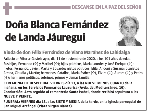 Blanca Fernández de Landa Jáuregui