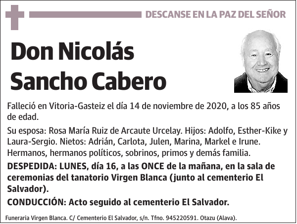 Nicolás Sancho Cabero