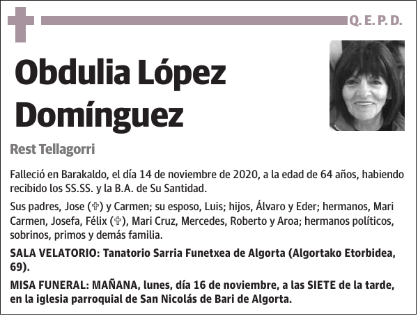 Obdulia López Domínguez