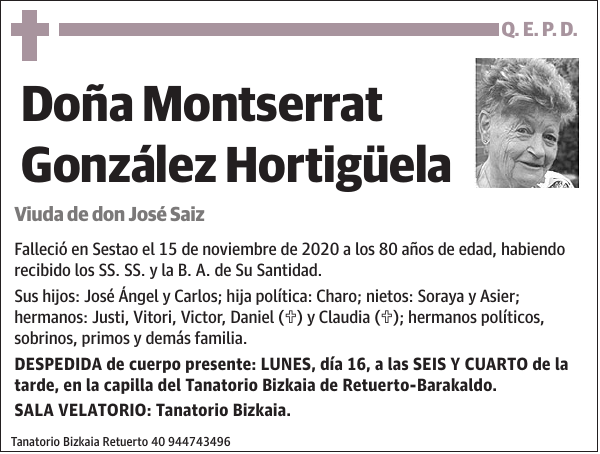 Montserrat González Hortigüela